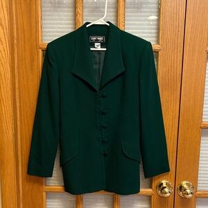 EUC Elegant Green Blazer for Women